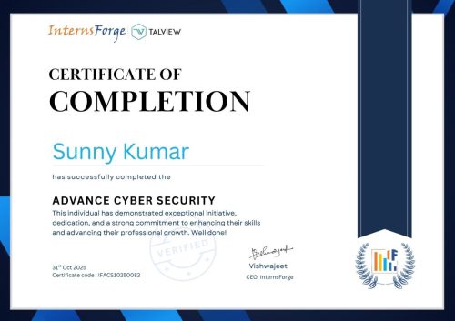 Sunny-Kumar-Certificate-of-Completion